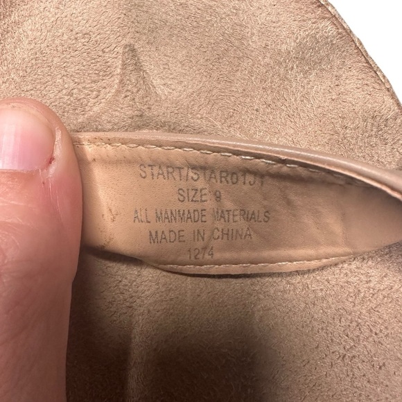 Madden Girl Tan Espadrille Strap Sandals – Size 9 - Picture 7 of 8